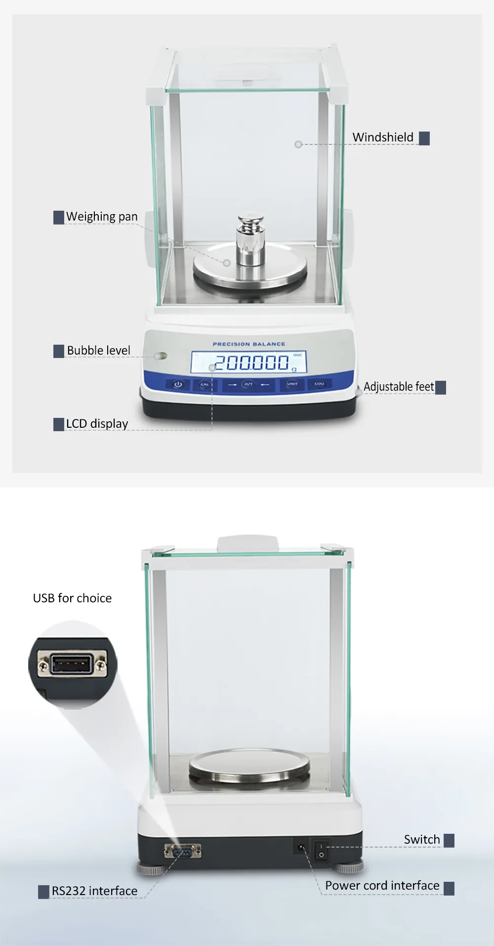 Mt 1mg Analytical Balance With Glass Windshield Mt 1mg Analytical Balance With Glass Windshield